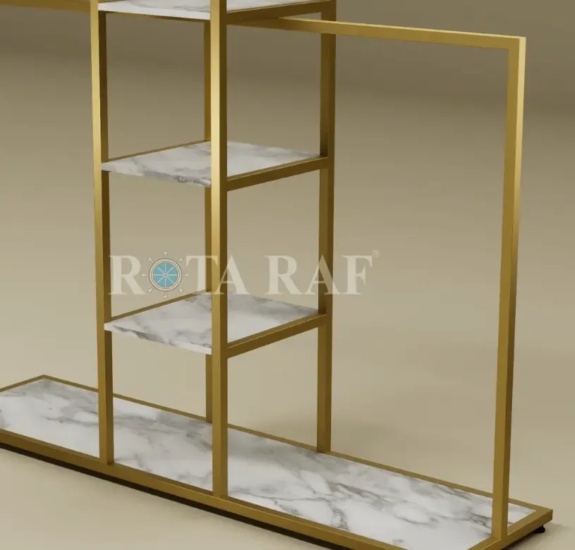 Raflı Askılı Stand