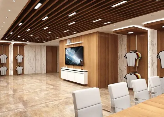 Tekstil Showroom Rafları, uygulama fotoğrafı 12